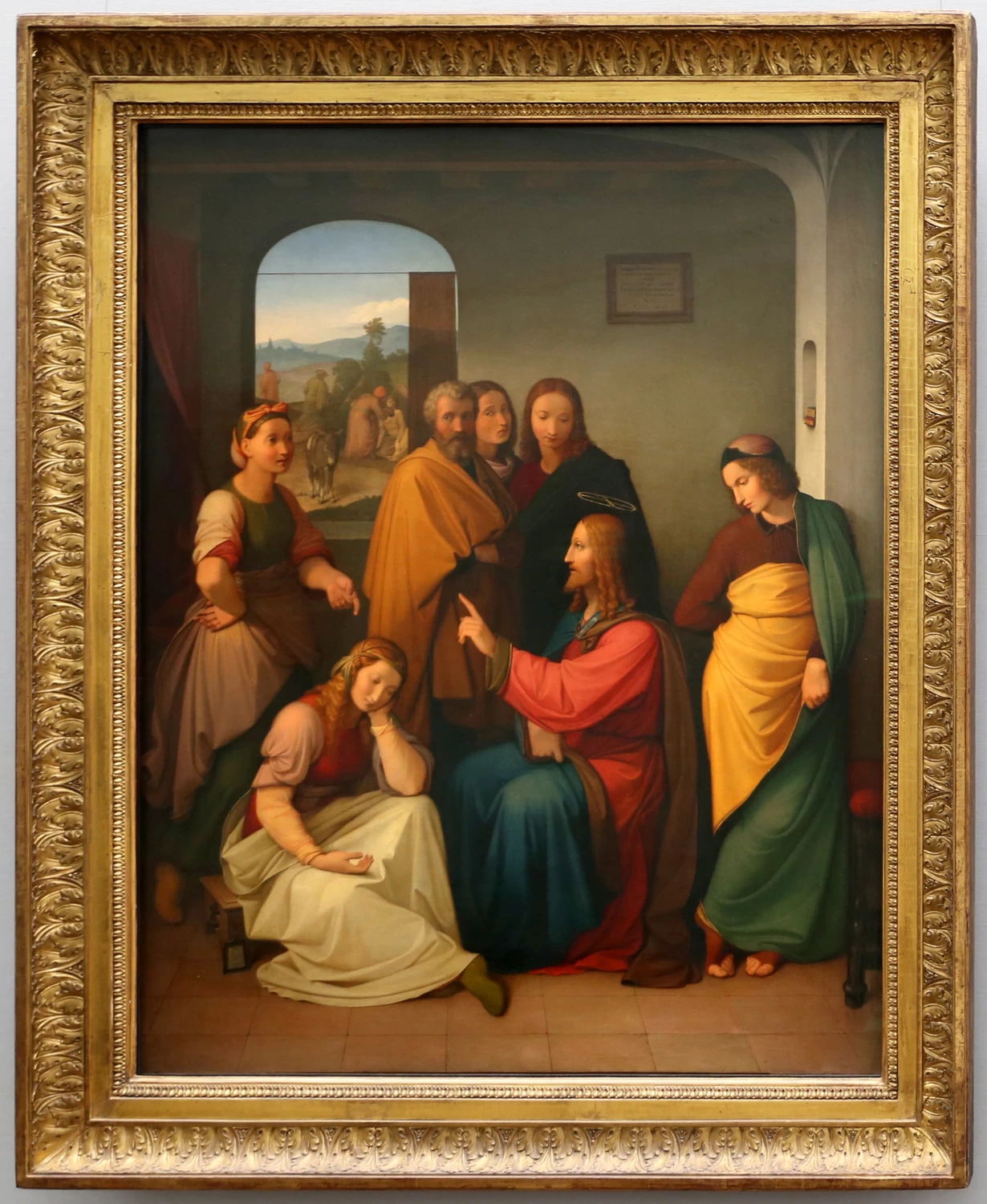 Friedrich Overbeck - Cristo in casa di Maria e Marta